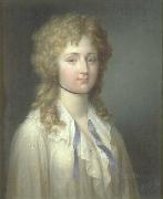 Jean-Pierre Franque Portrait of Louise Adelaide de Bourbon Sweden oil painting artist
